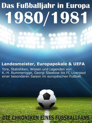 cover image of Das Fußballjahr in Europa 1980 / 1981